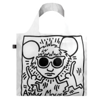 Skládací nákupní taška LOQI KEITH HARING Andy Mouse