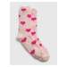 Růžové dámské vzorované ponožky GAP