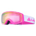 Dětské lyžařské brýle LACETO Frosty - růžové