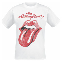The Rolling Stones Classic Tongue Tričko bílá