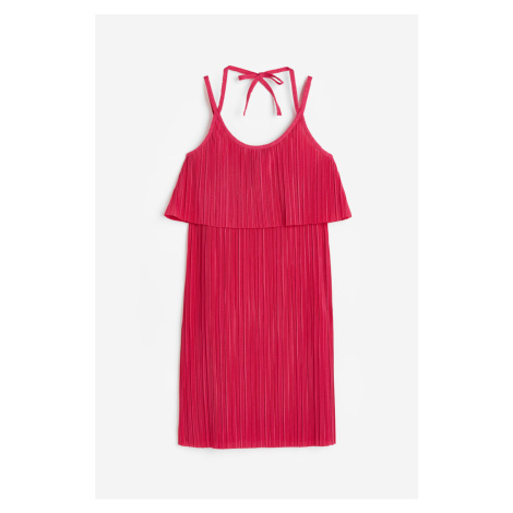 H & M - MAMA Plisované šaty na kojení - růžová H&M