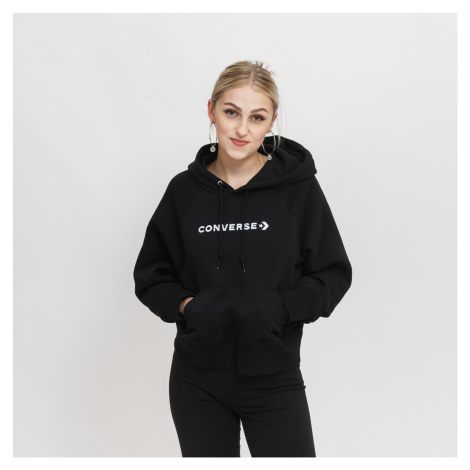 Wordmark fleece pullover hoodie xl Converse