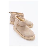 LuviShoes East Beige Women's Boots