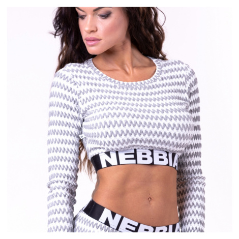 NEBBIA - Crop Top Boho Style 3D Pattern 660 - NEBBIA
