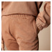 Blancheporte Meltonové kalhoty joggpant karamelová