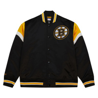 Boston Bruins pánská bunda NHL Heavyweight Satin Jacket