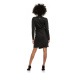 jiná značka VIVE MARIA šaty v zavinovacím vzhledu Barva: Černá, Mezinárodní