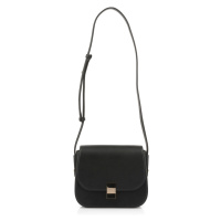 CROSSBODY GANT LEATHER SHOULDER BAG BLACK