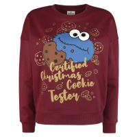 Sesame Street Christmas Cookie Dámská mikina červená