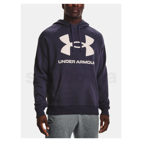 Mikina Under Armour Rival Fleece Big ogo HD M - šedá