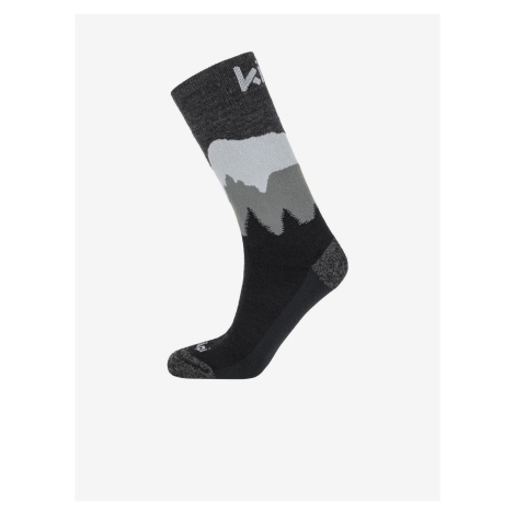 Černé universální turistické ponožky Kilpi NORS-U