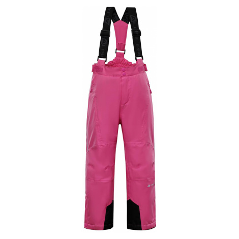 Dětské lyžařské kalhoty Alpine Pro ANIKO 3 - růžová