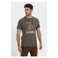 Tričko camel active t-shirt 1/2 arm rock gray