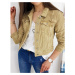 BUENOS women's denim jacket, beige TY1249