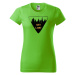 DOBRÝ TRIKO Dámské tričko s potiskem Get lost Barva: Lahvově zelená