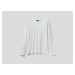 Benetton, Long Sleeve T-shirt With V-neck