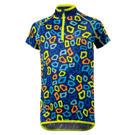 Klimatex MILKY Dětský cyklistický dres, tmavě modrá, velikost