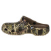 HNĚDÉ VZOROVANÉ NAZOUVÁKY CROCS CLASSIC REALTREE V2 Khaki