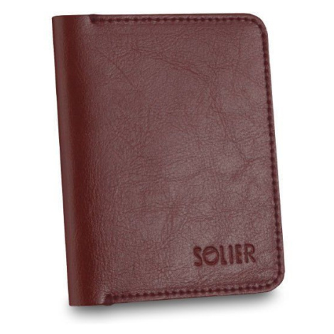 Tenká kožená pánská peněženka s mincovníkem SW15 SLIM Solier