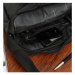 Pánská kožená taška Beltimore F17 černá