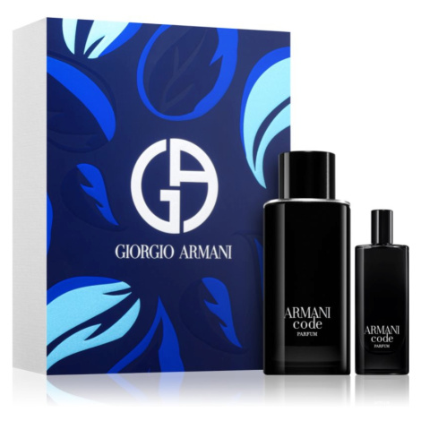 Armani Code Parfum dárková sada pro muže