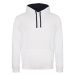 Just Hoods Unisex mikina s kapucí JH003 Arctic White