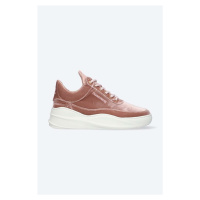 Sneakers boty Filling Pieces Low Top Sky Velvet hnědá barva, 51427611888