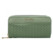 Velká a prostorná dámská koženková peněženka Dolly, zelená