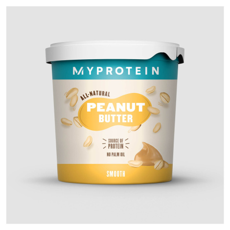 Zcela přírodní arašídové máslo - Originál - bez kousků Myprotein