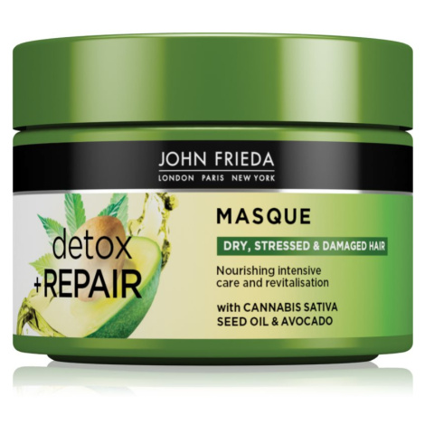 John Frieda Detox & Repair detoxikační maska pro poškozené vlasy 250 ml