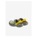 Žluto-šedé dětské pantofle Coqui Maxi Talking Tom And Friends