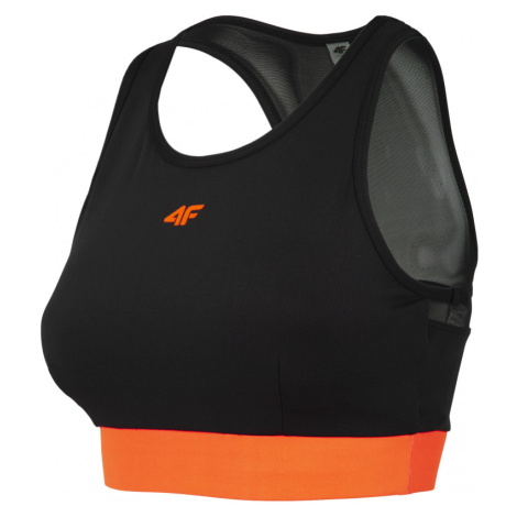 4F-SPORTS BRA-H4Z20-STAD011-70S-ORANGE Černá