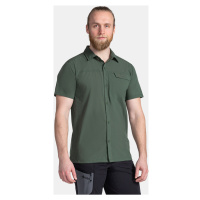 Kilpi BOMBAY-M Pánská technická košile TM0303KI Tmavě zelená