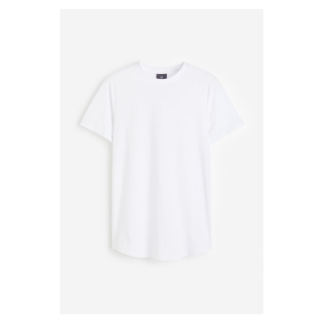 H & M - Dlouhé tričko Regular Fit - bílá H&M