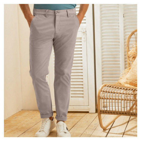Chino jednobarevné kalhoty Blancheporte