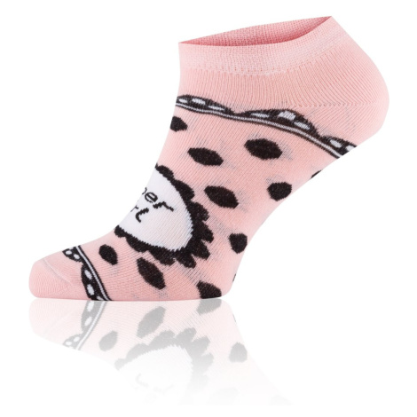 Dívčí ponožky Italian Fashion S148S Girl - kotníkové Růžová