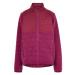 COLOR KIDS-Fleece jacket w/Solid Effect -Beet Red Růžová