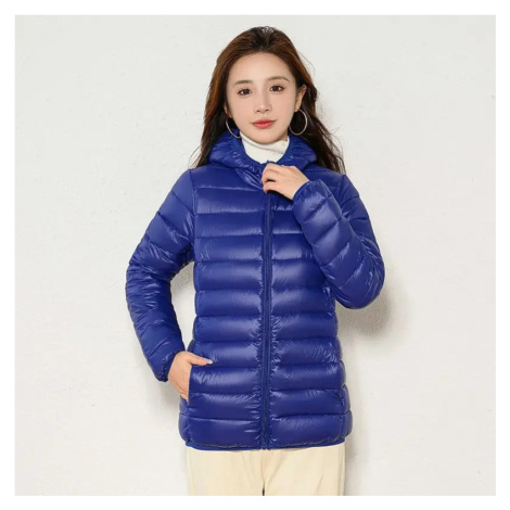 Dámská zimní bunda – zateplený krátký kabát slim