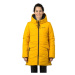 Hannah ADELYN Dámský zimní kabát, žlutá, velikost