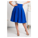 Modrá áčková krátká sukně