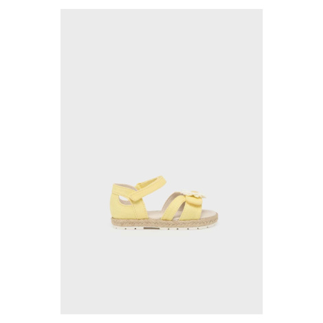 Dětské sandály Mayoral žlutá barva