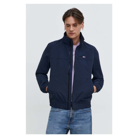 Bunda Tommy Jeans pánská, tmavomodrá barva, přechodná, DM0DM15382 Tommy Hilfiger