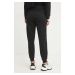 Bavlněné tepláky Armani Exchange černá barva, s potiskem, XW000162 AF11851