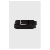 Kožený pásek Calvin Klein pánský, černá barva, K50K511344