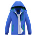 Chlapecká jarní, podzimní bunda KUGO B2867, modrá Barva: Modrá