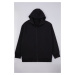 Trendyol Plus Size Black Oversize/Wide Cut Zippered Hooded Cotton Sweatshirt