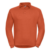 Russell Unisex mikina s límečkem R-012M-0 Orange