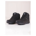 Originální dámské trekingové boty černé bez podpatku