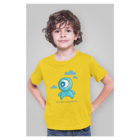 MMO Chlapecké tričko Maminky malá příšerka Barva: Žlutá
