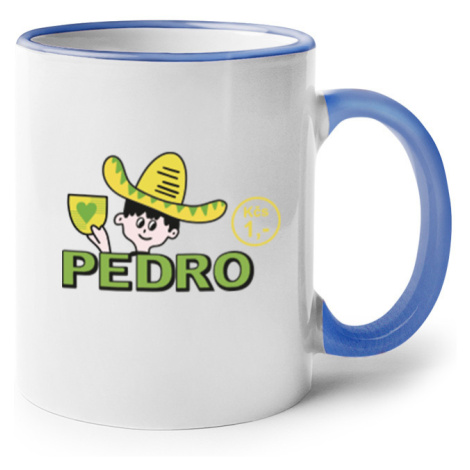 Keramický hrnek s potiskem Pedro - skvělý retro hrnek BezvaTriko